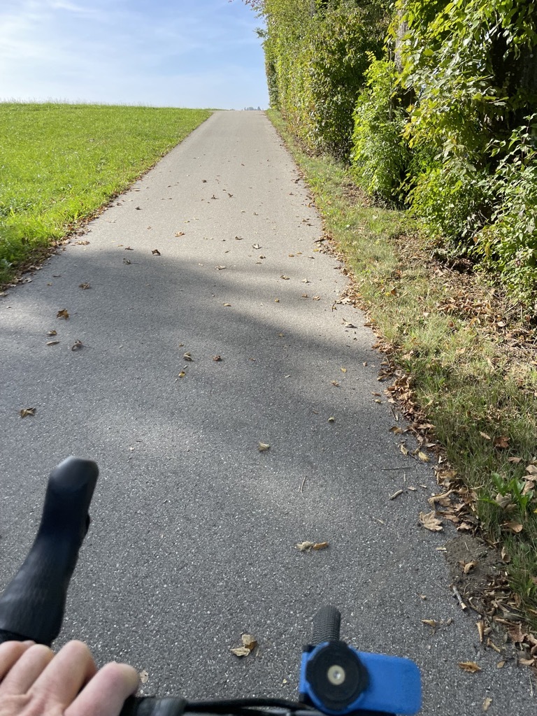 Gehe steil.