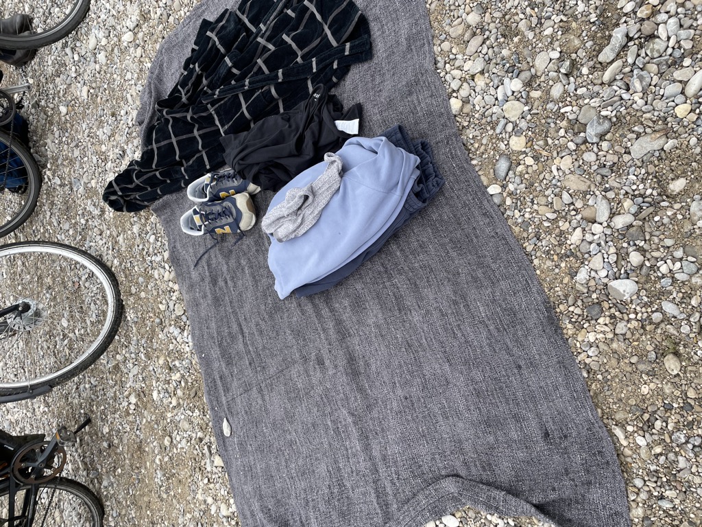 Eisbad und OfflineOnlineshopping