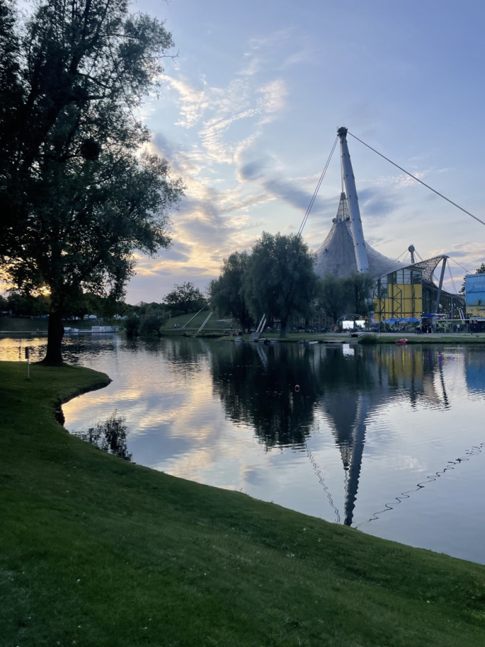 Schneiden, Joggen, Essen