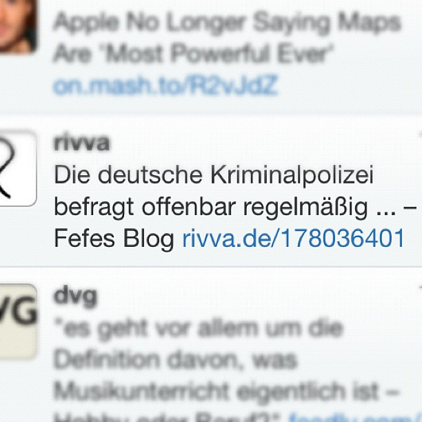 Vermute mal Fefes Blog verweigert dann die Aussage.