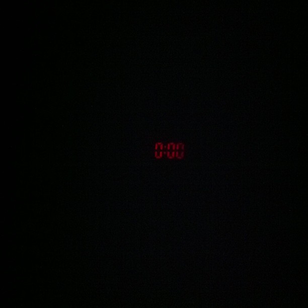 Es ist genull nau Uhr