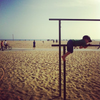 Workout @ Santa Monica Beach