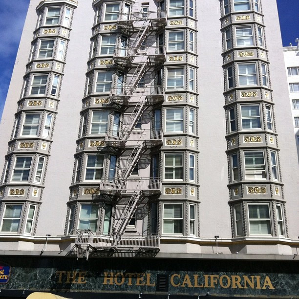 you can check-out any time you like, but you can never leave.