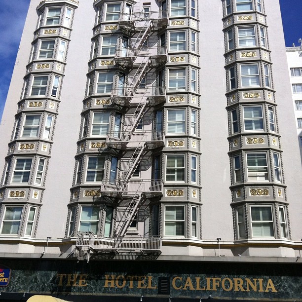 you can check-out any time you like, but you can never leave.