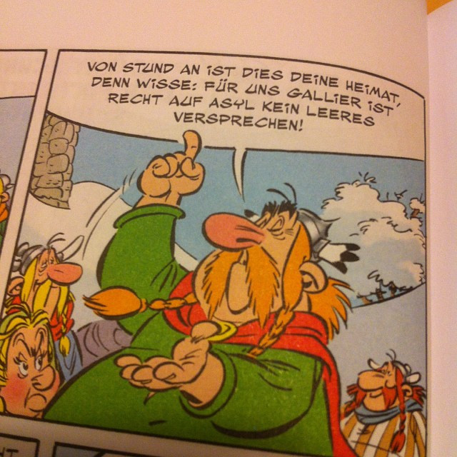 Gallische Gastfreundschaft f&uuml;r am Strand Angesp&uuml;lten.