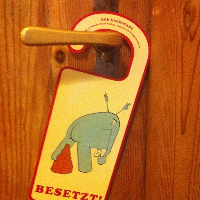 Die Kinder wollen offenbar ihre Ruhe.