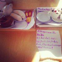 Mein Mittagessen ist fertig