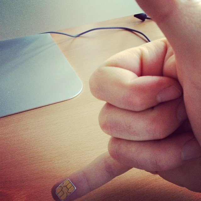 Mein neues SIMPlantat.