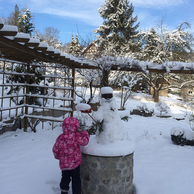 Schneemannputzen