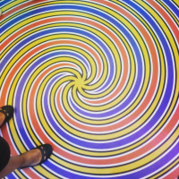 W&auml;hrenddessen. Immer noch im Spiegellabyrinth: @br1b1e