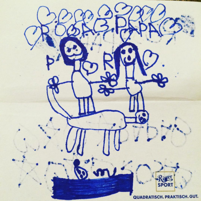 Tochter, Ich und die Katze (die wir nie haben werden)