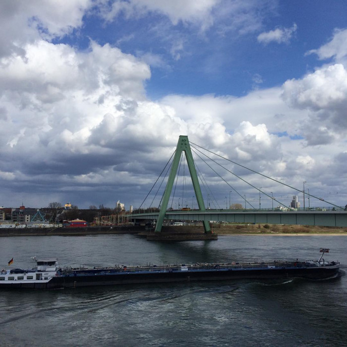 Der Rhine ist fett