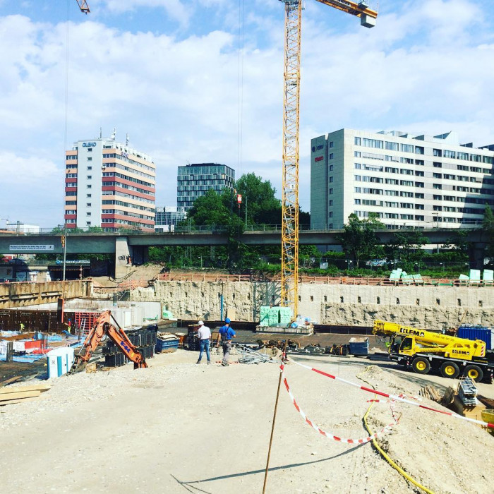 Der Arbeitsplatz von K1, K2 und K3.