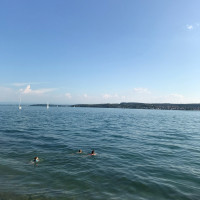 Tag 1: Es geht von Konstanz nach &Uuml;berlingen. Das ist zum Einstieg gleich das h&auml;rteste St&uuml;ck. 50 Kilo