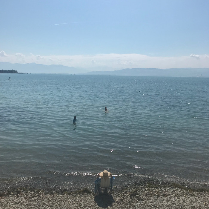 Tag 3: Friedrichshafen nach Bregenz, 36 Kilometer, alles flach.