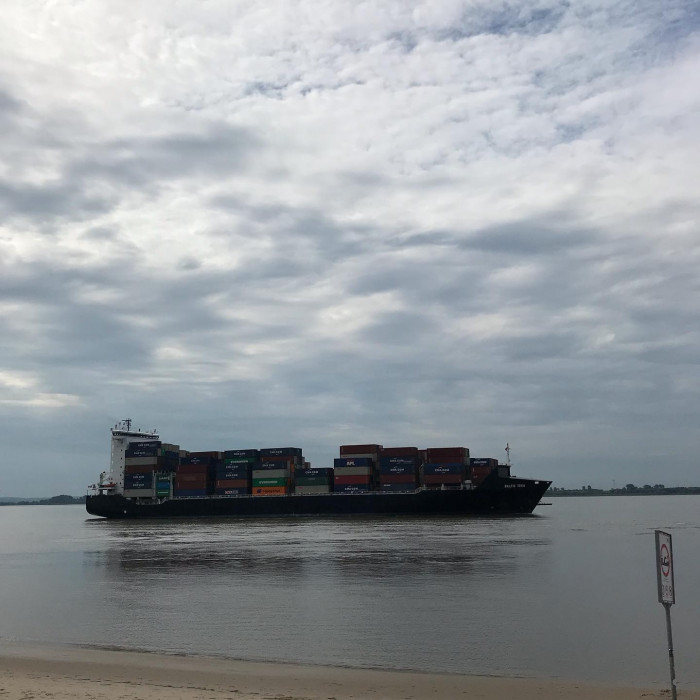 Tag 1: Von Hamburg nach Gl&uuml;ckstadt.