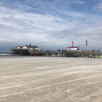 Tag 6: Radfreier Tag in St. Peter-Ording.