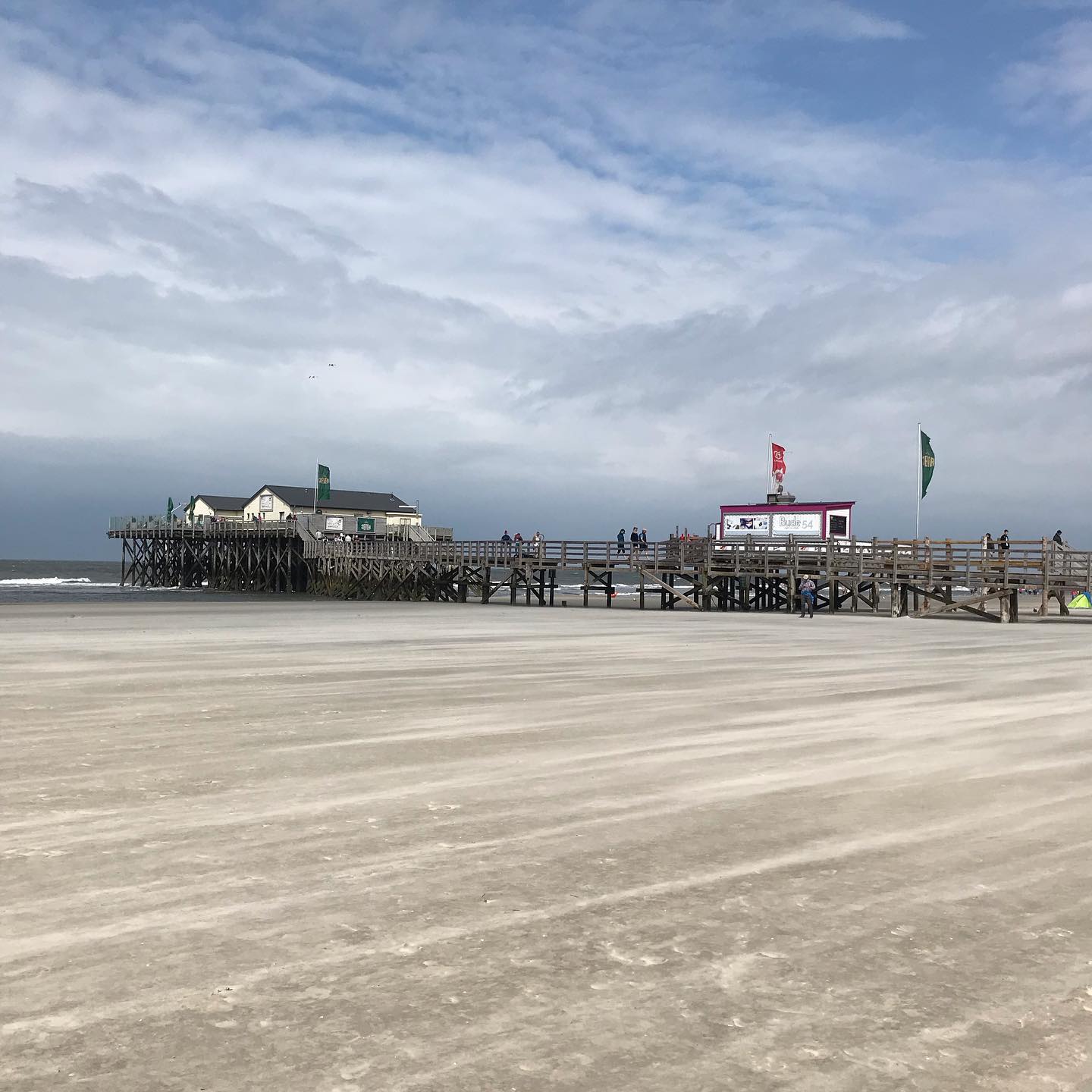 Tag 6: Radfreier Tag in St. Peter-Ording.