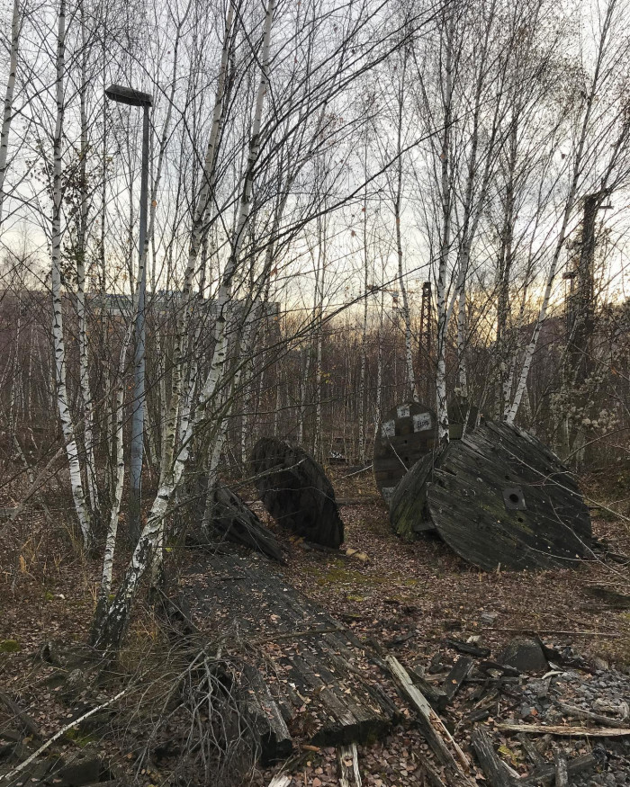Auf dem Weg zur Arbeit ist mir zwischen den S-Bahnhaltestellen Leuchtenbergring und Berg am Laim neb