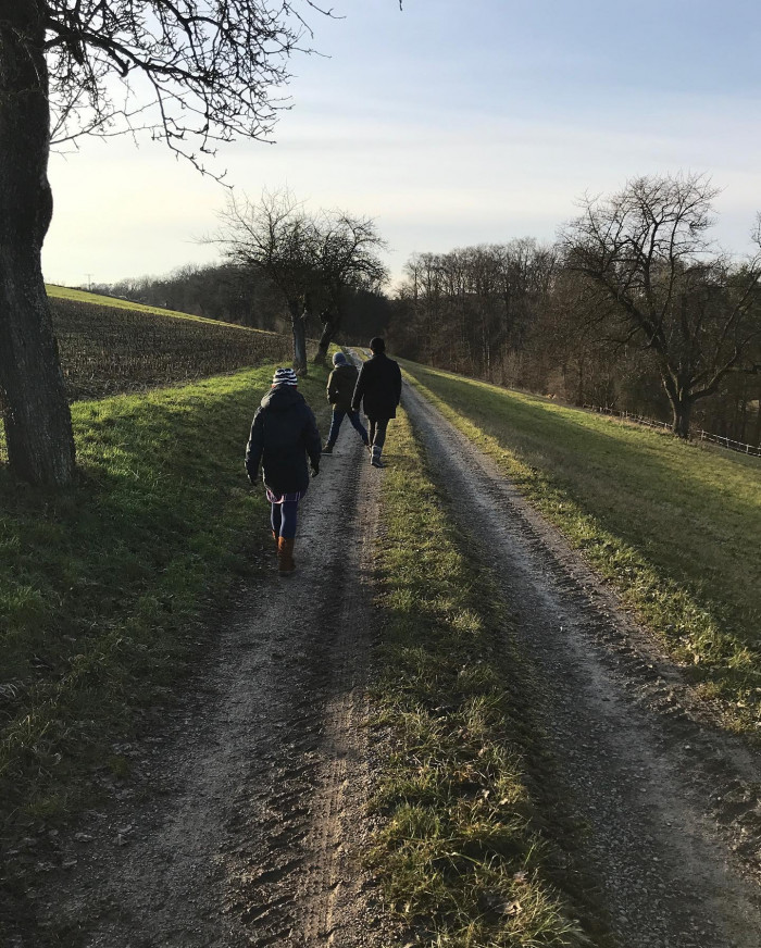 Kaum mal ne Weile nicht im L&auml;ndle, schon wird der Ort ans internationale Pilgernetzwerk angeschlosse