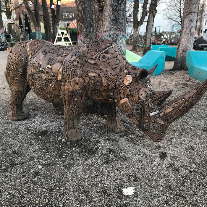Am Giesinger Gr&uuml;nspitz lauf ich regelm&auml;&szlig;ig vorbei. Fr&uuml;her war hier ein Gebrauchtwagenh&auml;ndler. Jetzig
