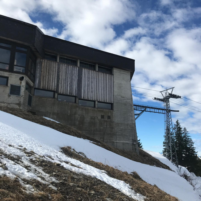 Mit BOB und Bus bis Spitzingsee. Dann Richtung Rotwandhaus. Der Schlittenweg ist leider wegen Lawine