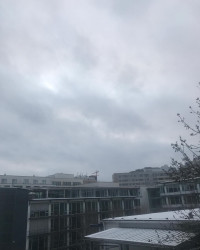 Moin M&uuml;nchen (das auf dem Dach ist Schnee ❄️)