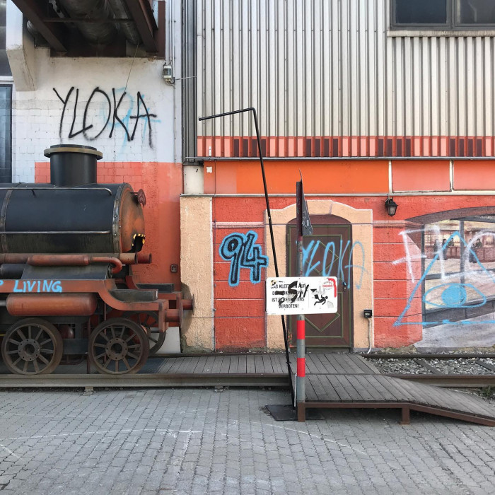 geht heute erst mal durch das Werksviertel (die &Auml;lteren, also ich, sagen dazu j