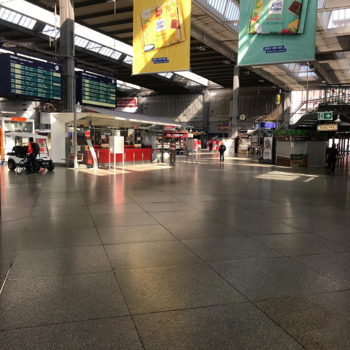heute auf der &bdquo;Hauptbahnhof-Runde&ldquo;. W&uuml;rde man unter normalen Umst&auml;nden (kein Fe