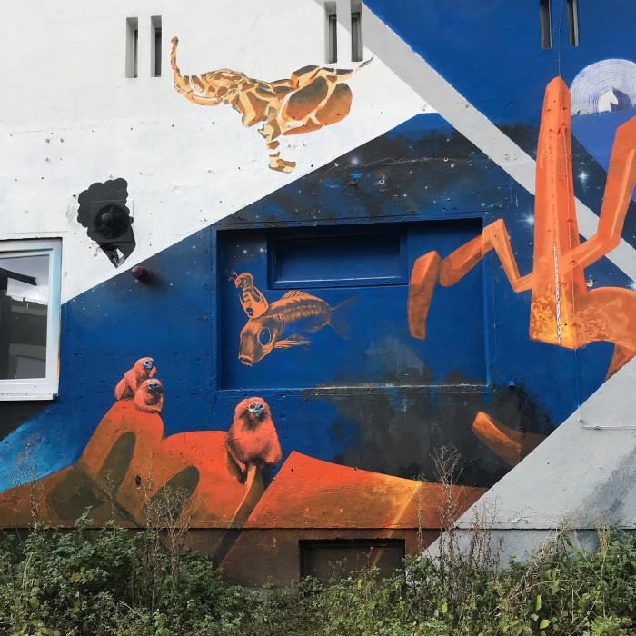 Schön, dass die Sprayer heutzutage Orko noch kennen.