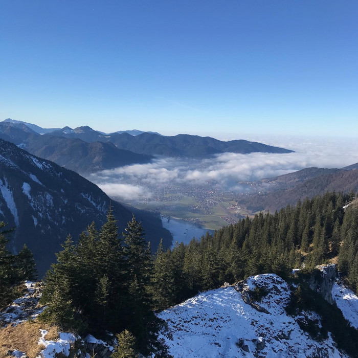 Vom Spitzingsee auf den Bodenschneid