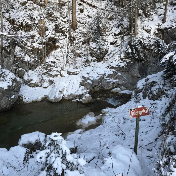 Kurz mal nach dem Schnee geschaut.