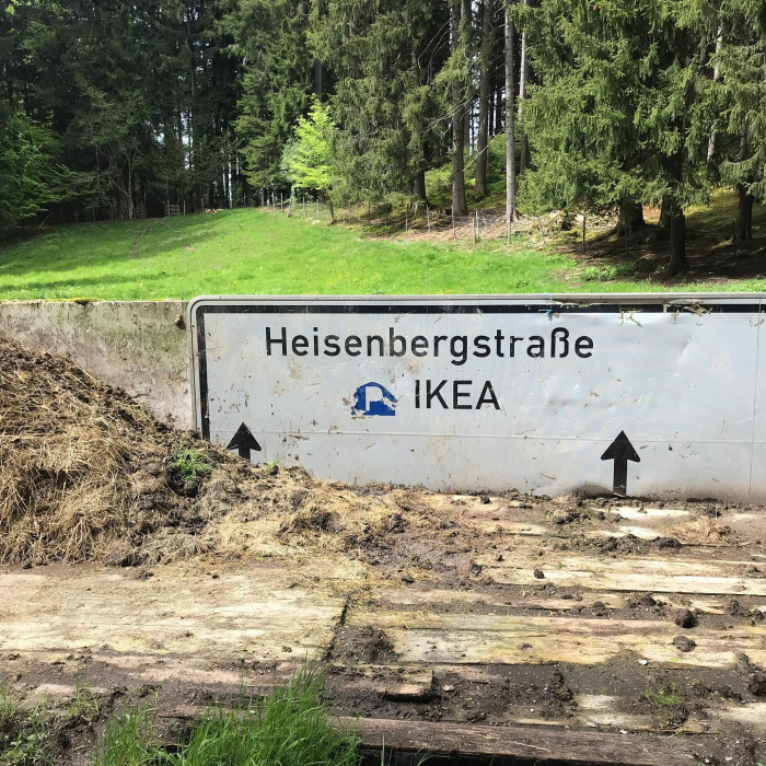 Es geht durch die Ammerschlucht &uuml;ber die Schleierf&auml;lle zur Soyerm&uuml;hle und auf der anderen Flussseite