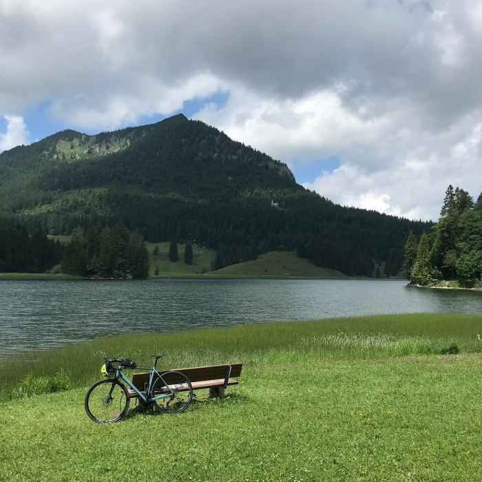 Mit der S-Bahn nach Holzkirchen. Dann Schliersee, Spitzingsee und Tegernsee. Voll sch&ouml;ne Runde.