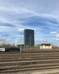 Einmal Spaziergang von meinem letzten Arbeitsplatz zu meinem vor-vorletzten Arbeitsplatz. Berg am La