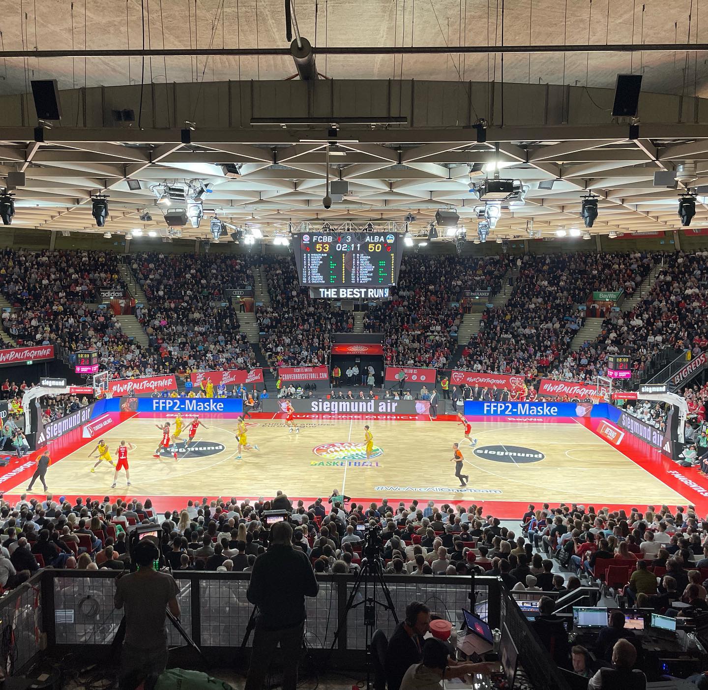 @fcbayernbasketball vs. @albaberlin