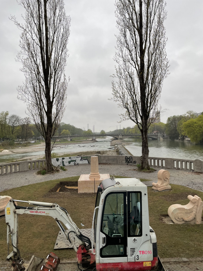 Ludwig II K&ouml;nig von Bayern Baustelle